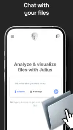 Julius AI screenshot
