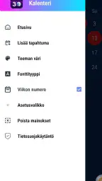 Kalenteri Suomi Viikkonumerot screenshot