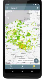 Kanarek - ostrzeżenia o smogu screenshot