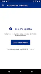 Karttaselain Paikannin screenshot