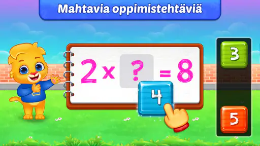 Kertotaulut peli lapsille 5-7 screenshot