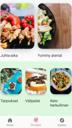 Keto -reseptit screenshot