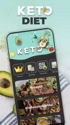 Keto reseptit - Ketodieetti screenshot