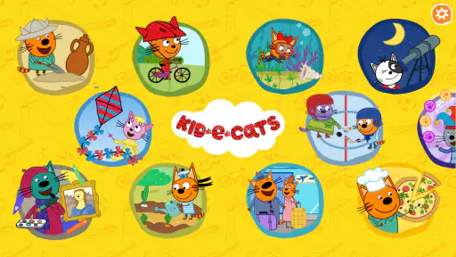 Kid-E-Cats. Educational Games screenshot