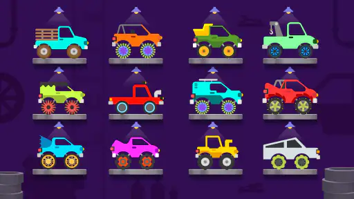Kids Monster Truck Games 2+ screenshot