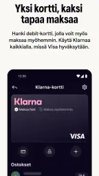 Klarna: Raha-asiat fiksummin screenshot
