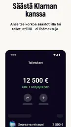Klarna: Raha-asiat fiksummin screenshot