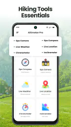 Korkeusmittari:GPS screenshot