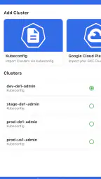 kubenav - Kubernetes Dashboard screenshot