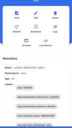 kubenav - Kubernetes Dashboard screenshot