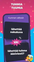 Kumman valitsisit - Seurapelit screenshot