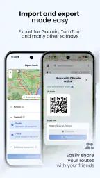 Kurviger Motorcycle Navigation screenshot