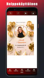 Kutsukortti ja Suunnittelu screenshot