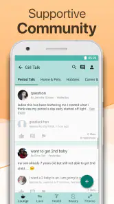 Kuukautiskalenteri Lilly screenshot