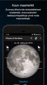 Kuun vaiheet screenshot