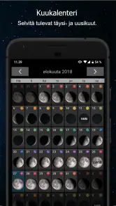 Kuun vaiheet screenshot