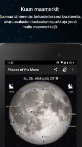 Kuun vaiheet screenshot