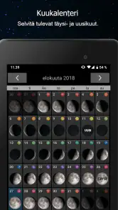 Kuun vaiheet screenshot