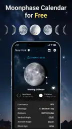 Kuun vaiheet ja horoskooppi screenshot