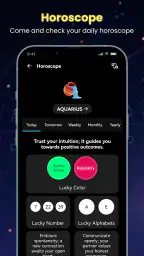 Kuun vaiheet ja horoskooppi screenshot