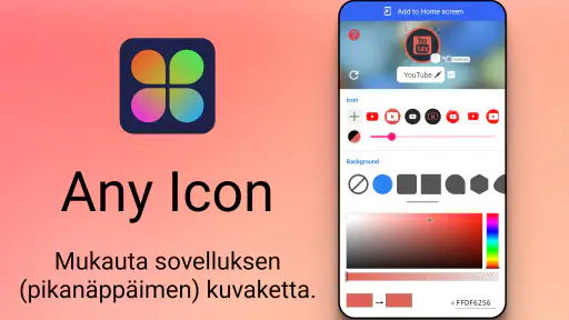 Kuvakkeen vaihtaja screenshot