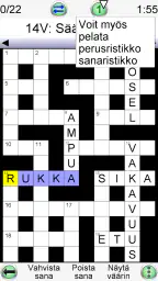 Kuvaristikko Sanaristikko screenshot