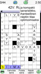 Kuvaristikko Sanaristikko screenshot