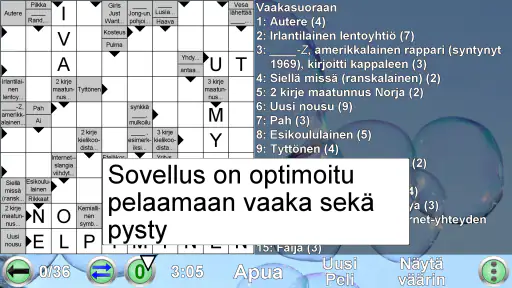 Kuvaristikko Sanaristikko screenshot