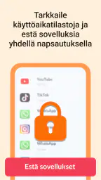 Lapsen puhelimen GPS paikannin screenshot