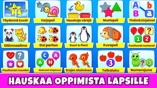 Lasten pelit: taaperot 3-7 screenshot