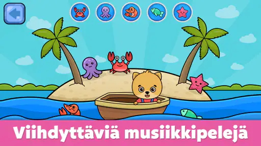 Lasten piano pelit ja laulut screenshot