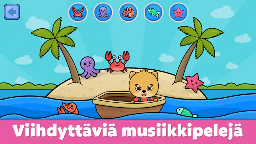 Lasten piano pelit ja laulut screenshot