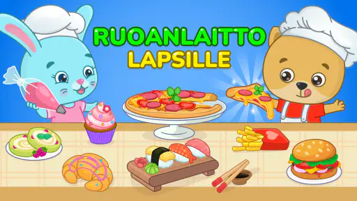Lasten ruoanlaitto peli screenshot
