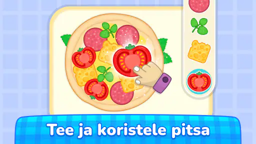 Lasten ruoanlaitto peli screenshot
