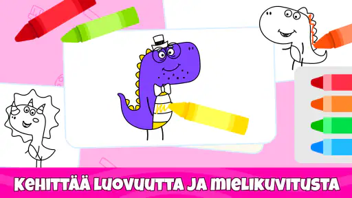 Lasten värityssivut & -kirja screenshot