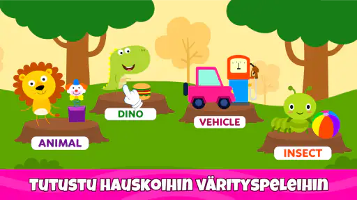 Lasten värityssivut & -kirja screenshot