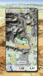 Latin America Topo Maps screenshot