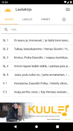Laulukirja screenshot