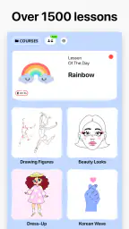 Learn how to draw - ArtWorkout screenshot