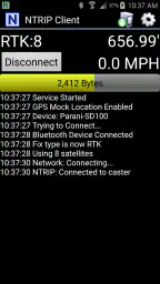 Lefebure NTRIP Client screenshot