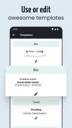 Letter Fonts - Stylish Text screenshot