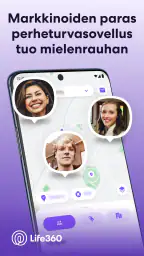 Life360 ja sijainnin jakaminen screenshot