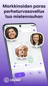 Life360 ja sijainnin jakaminen screenshot