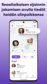 Life360 ja sijainnin jakaminen screenshot