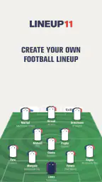 LINEUP11: Football Lineup screenshot