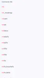 Linux Command Library screenshot