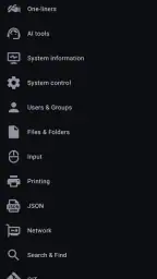 Linux Command Library screenshot