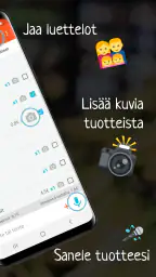 Listic - Ostoslista Jaettava screenshot