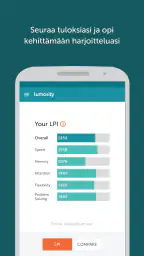 Lumosity-älyharjoitukset screenshot