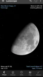 Lunescope Pro: Moon Phases+ screenshot